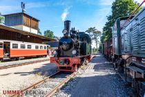 Am Bahnhof in Hüinghausen geht die Fahrt los. • © ummeteck.de - Silke Schön